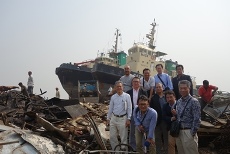 ムンバイの船舶解体ヤード